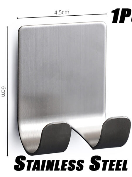 1-15PCS No-Punch Razor Holder Adhesive Razor Storage Hook Bathroom Razor Waterproof Wall Hook Bathroom Shelf Razor Holder