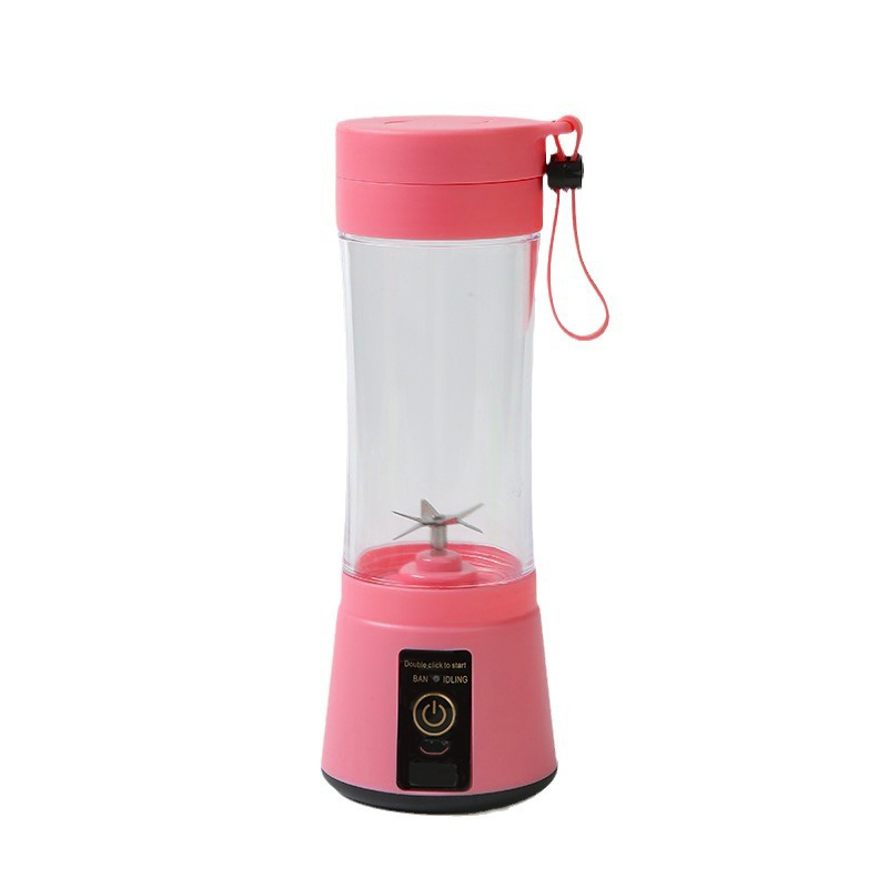 Portable Fruit Juice Blender Electric Fruit Juice Maker Mini Bottle Mixer USB Rechargeable 6 Blades Juicer Cup Machine For Home