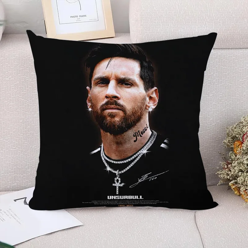 CR7 Cristiano Ronaldo Fall Pillow Cover 40x40 Car Decoration Decorative Pillowcases for Pillows 45x45 Cushions Home Decor Sofa