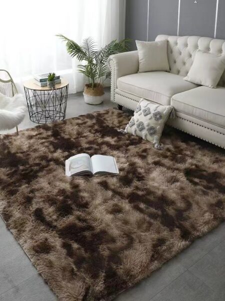 Silk wool carpet living room carpet Bedroom bay window blanket bed mat Room tile carpet floor