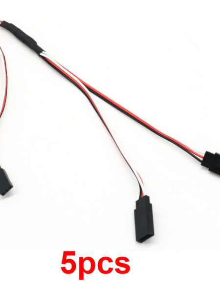5pcs/lot 30cm 1 to 1/1to 2 / 1 to 3 /1 to 4 RC Servo Extension Wire Cable for Futaba JR Male to Female RC Model