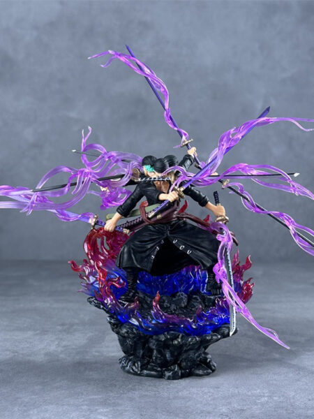 24cm One Piece Anime Onigashima Asura Ninjiru Sauron Action Figure Model Toys Pvc Statue Doll Collection Decoration Toys Gift