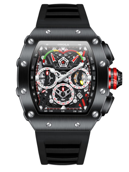 ONOLA 2021 Top Brand Watch Men Luxury Multifunctional Luminous Waterproof Sports Chronograph Quartz Watches Clock Relogio