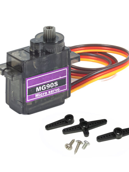 MG90S Servo All Metal Gear, 9G, SG90 Upgraded Version, Helicopter, Boat, Car, RC Robot, Trex 450, 1, 5, 10, 20, 50 Pcs