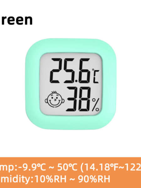 LCD Digital Thermometer Hygrometer Indoor Room Electronic Temperature Humidity Meter Sensor Gauge Weather Station For Home