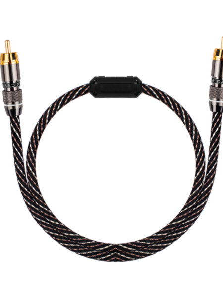 YYAUDIO HiFi RCA Coaxial Audio Cable Hi-End Rca to Rca Male SPDlF Digital Coaxial cable for DvD Projector TV Speaker Amplifier