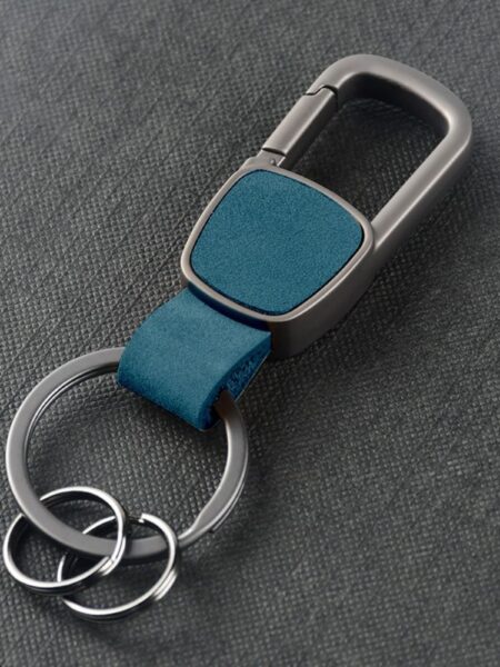 Anti Loss Car Key Buckle Unique Keys Organizer Bag Charms Leather Key Chain Pendant Metal Car Trinket Keyring Outdoor Tool