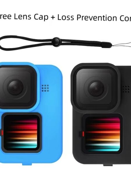 For Gopro Hero 11 10 Black Soft Silicone Case for Go pro Hero 10 9 Silicone Protective Full Cover Shell Camera Accessories