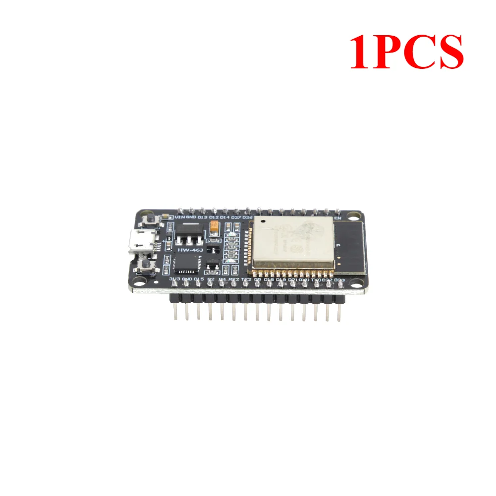 1-10PCS ESP-32S ESP-WROOM-32 ESP32 Bluetooth-compatible WIFI Dual Core CPU Development Board Core Module w/Pins