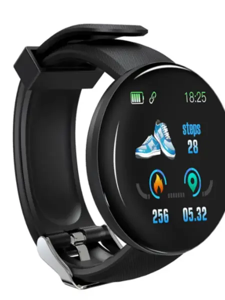 D18 Smart Watch Men Blood Pressure Waterproof Smartwatch Women Heart Rate Monitor Fitness Tracker Watch Sport For Android IOS