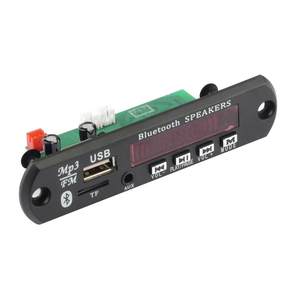 DC 5V 2X3W 6W Amplifier Decoder Board Bluetooth V5.0 Car MP3 Player USB Recording Module FM AUX Radio for Speaker