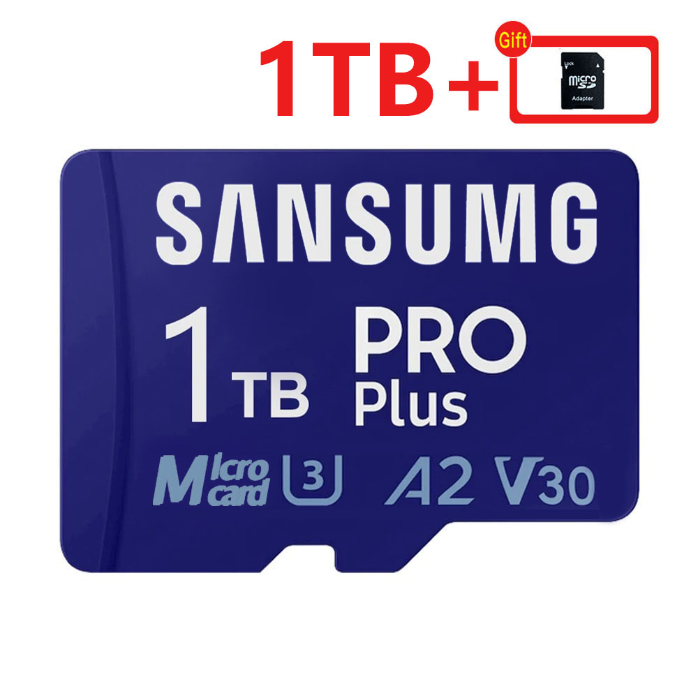 SAMSUMG 100% Original Micro Card 2TB High Speed Micro TF Card 1TB SD Memory Card Flash Card For Phone Security Protection Camera
