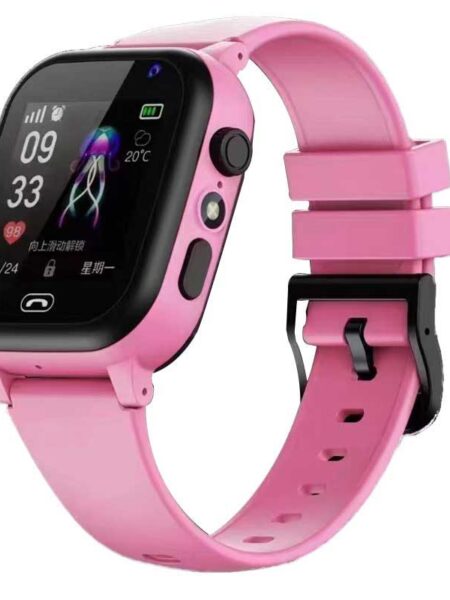 KGG Kids Smart Watch Flashlight Phone Call LBS SOS Location Position SIM Card Alarm Clock Children Smartwatch Camera