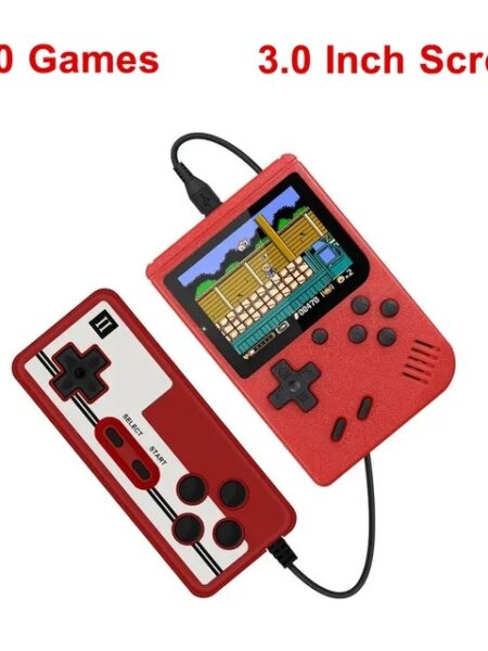Hot Retro Portable Mini Handheld Video Game Console 8-Bit 3.0 Inch Color LCD Kids Color Game Player Built-in 400 games Kids Gift