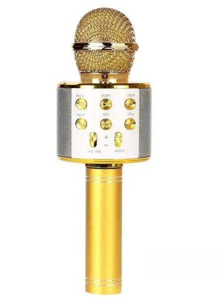 Handheld Wireless Bluetooth Karaoke Machine Microphone for Kids Toys, Microphone for 3-15 Year Old Boys Girl Toys Birthday Gifts