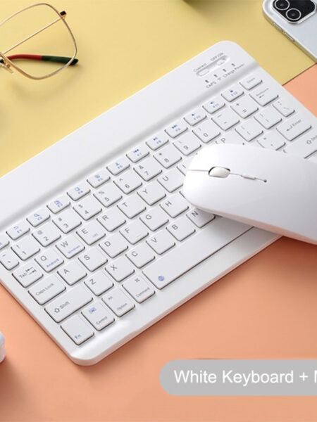 Bluetooth Keyboard and Mouse For iPad Xiaomi Samsung Huawei Phone Tablet Slim Mini Wireless Keyboard For Android IOS Windows