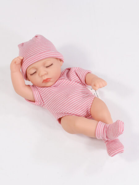 New Silicone Reborn Dolls 20cm Baby Reborn Toys Waterproof Vinyl Bebe Doll Cute Mini Reborn Baby Doll For Girls Birthday Gift
