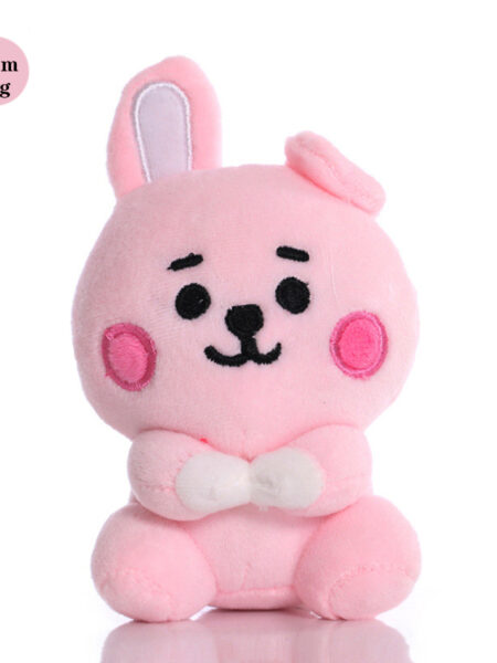BT21 Plush Toys Kawaii Mini Keychain Anime Bag Pendant Ornament for Kids 12-22cm Bt21 Peripherals Soft Stuffed Animals Doll Gift