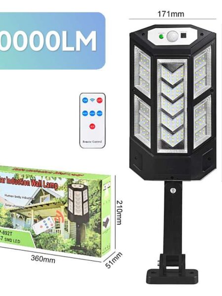 20000LM Powerful Outdoor Solar Lamp 3 modes Motion Sensor External Solar Lamp IPX65 Sunlight  Yard Street Solar Outdoor Lighting
