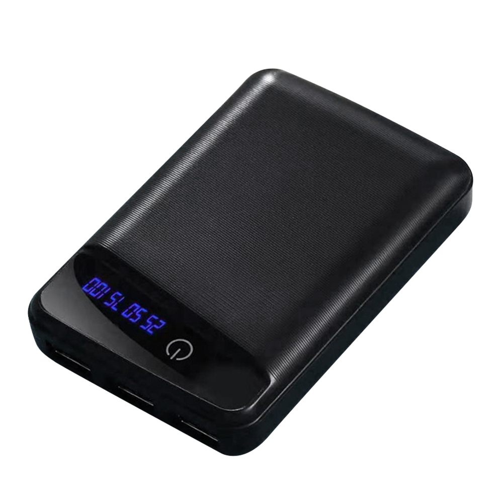 DIY 3*18650 Battery Power Bank Case 3 USB Ports Free Welding Battery Holder Shell No Soldering Storage Box for Phone Charging