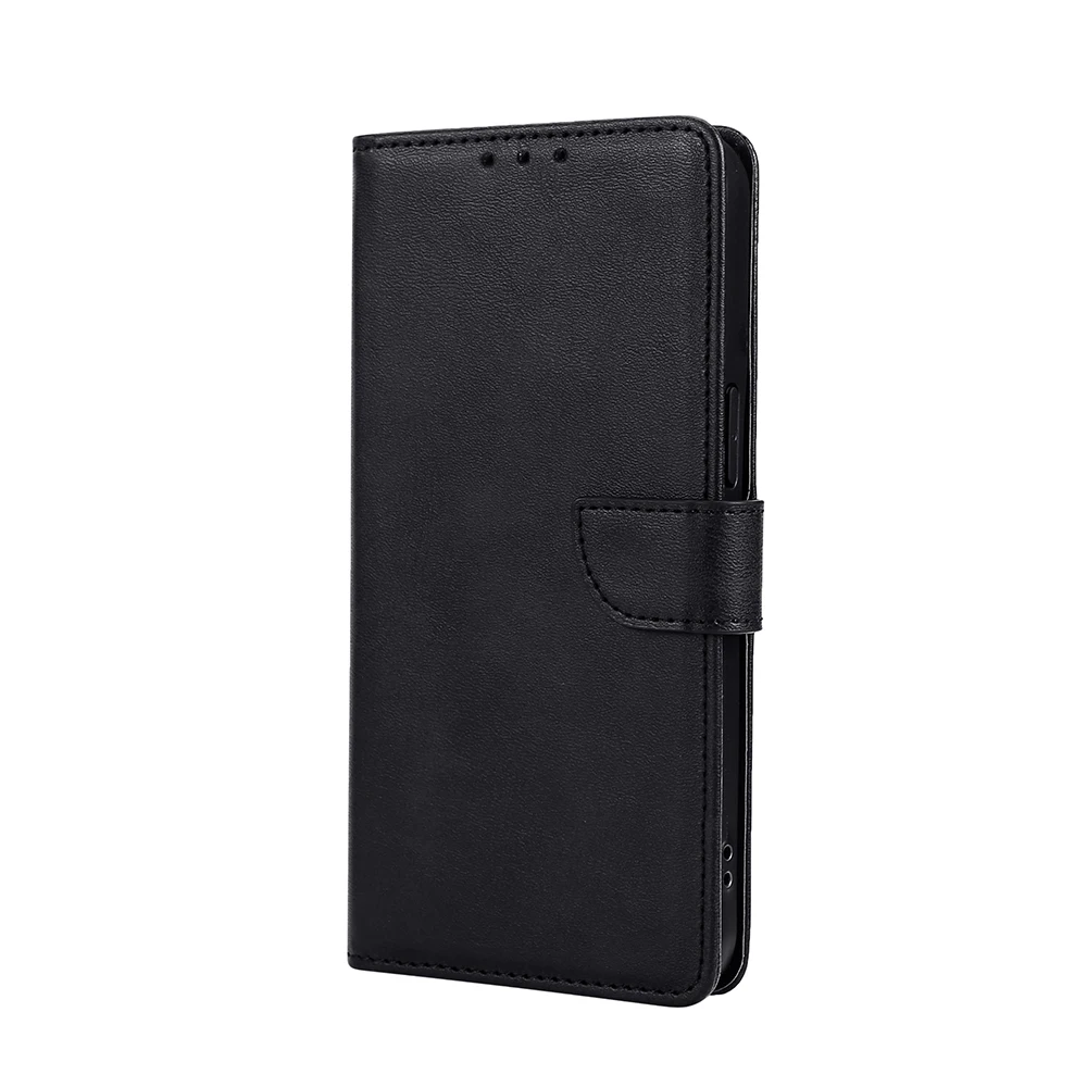 Poco M6 Pro Business Leather Flip Phone Case for Xiaomi Poco M6 M5 M4 M3 M2 Pro M5S Magnet Buckle Wallet Case Card Slots Funda