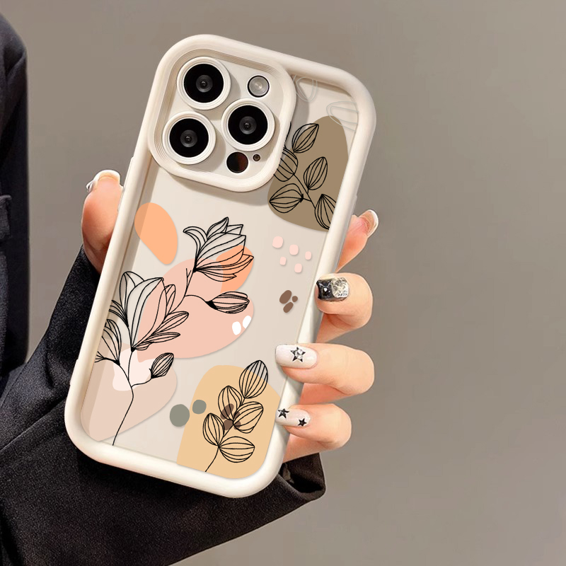 Aesthetic Cover For iPhone 11 Case iPhone 12 13 14 15 Pro Max X XR XS Max 7 8 Plus SE 2020 2022 Soft TPU Shockproof Phone Bumper