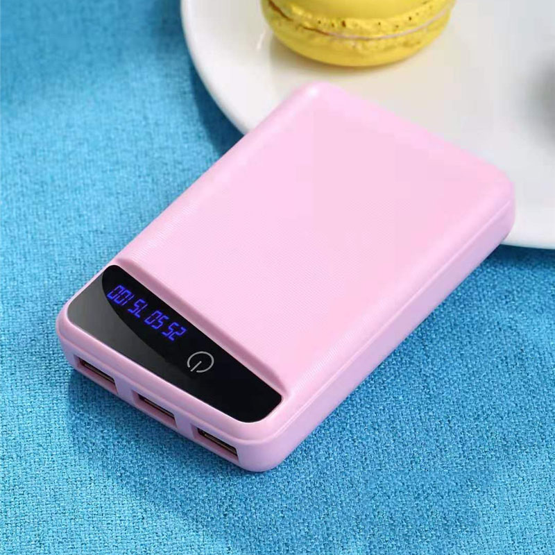 Empty Power Bank Case 3*18650 Battery External Charger USB Free Welding DIY Powerbank Box Phone Charging Outdoor Emergency Use