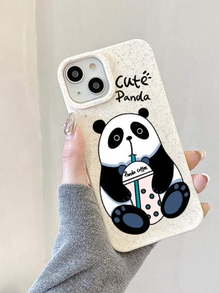 Couple Panda Case For IPhone 15 Pro 11 12 13 14 Pro Max X XR XS Max 6 6S 7 8 Plus SE 2020 2022 iphone11 Shockproof Cover Funda