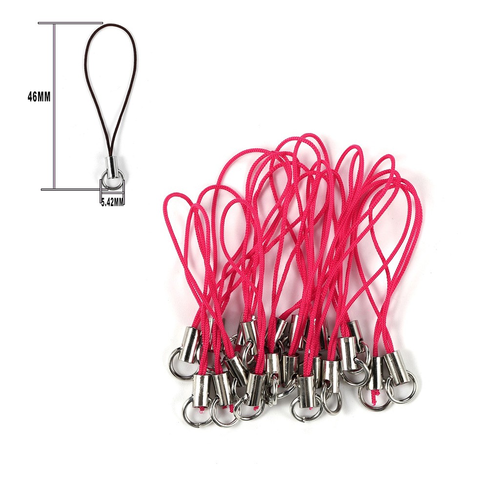 St.kunkka 10/20pcsPack Tali telefon Handphone Strap Doll wire Open Jump Ring Cord For Phone Lanyard