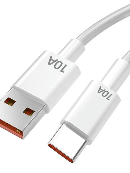 USB Type C Cable 120W 10A Fast Charging Wire Mobile Phone USB For Huawei P30 Xiaomi Realme Samsung Poco x6 USB C Data Cable Cord