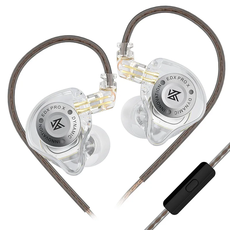 KZ EDX PRO X Dynamic Drive Earphone HIFI Bass Earbud Sport Music Cancelling Headsets KZ EDX PROX ZSTX ZSN PROX EDC EDA ZVX