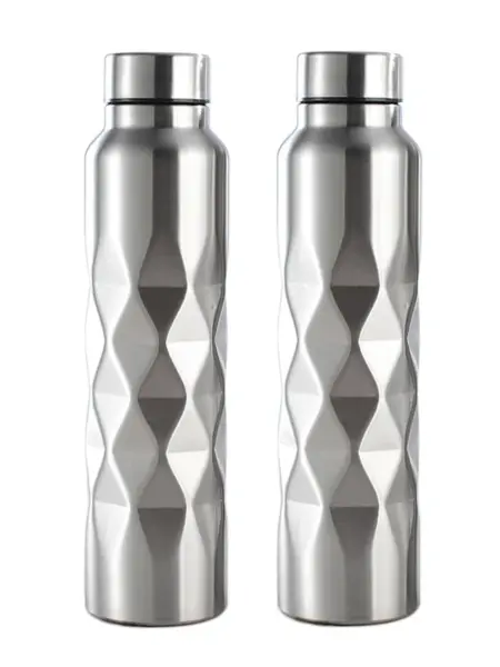 1000ml Water Bottles Single Wall Stainless Steel Gym Outdoor Creative Portable Beer Drink Bottle