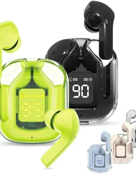 T6 TWS Earbuds Wireless Bluetooth 5.0 ENC Sport Gaming Headsets Noise Reduction Mic Stereo Headphones with LED Display Earphone