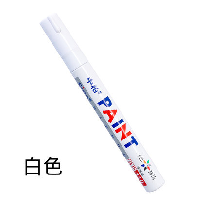 1pcs Color Waterproof Cars Wheel Tire Oily Mark Pen Auto Rubber Tyre Paint Pen Cd Metal Permanent Paint Marker Graffiti Touch Up