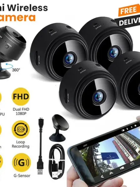 Wifi Surveillance Camera Home Indoor Audio Wireless Camera HD 1080P CCTV Video Security Protection Camera Wifi IP Monitor