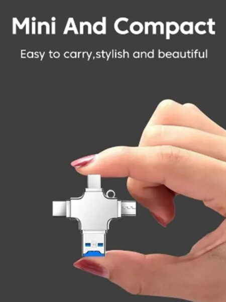 3.0 to Type C Adapter USB Elough 4 in 1 Card Reader USB to IOS Micro TF Card OTG Converter For PC iPhone Samsung Xiaomi Huawei