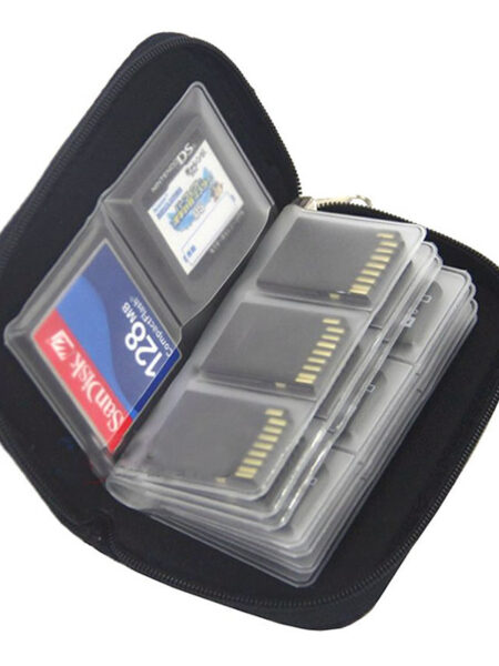 22 Slots Memory Card Collect Bag Camera Memory Card Case Holder Bag for CF/SD/Micro SD/SDHC/MS/DS Gameing SD Card Collection Box