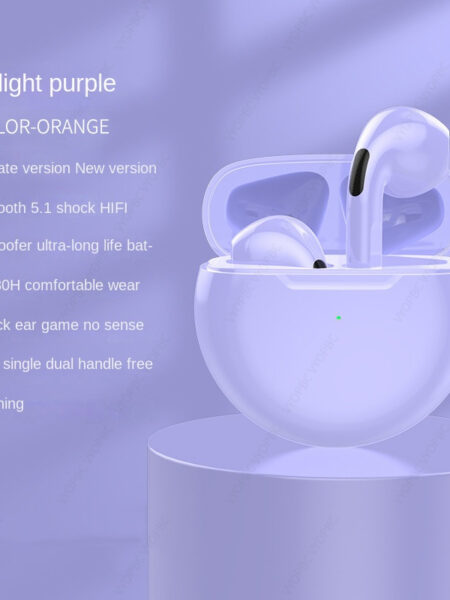 Original Air Pro 6 TWS Wireless Bluetooth Earphones Mini Pods Earbuds Earphone Headset For Xiaomi Android Apple iPhone Headphone