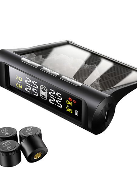 Car TPMS Tire Pressure Monitoring System Solar LCD Display External
