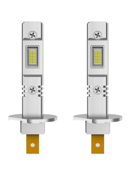 30000LM H1 Led Bulb H3 Mini 1:1 Plug Play Fanless Car Led Lamp 16 Pcs CSP Led Headlight Fog Lights DRL White Yellow 12V 24V