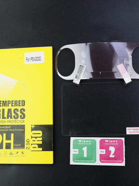 JCD Tempered Glass Clear Full HD Screen Protector Cover Front Back Film Guard for Psvita PS Vita PSV 1000 2000 PSV1000 PSV2000