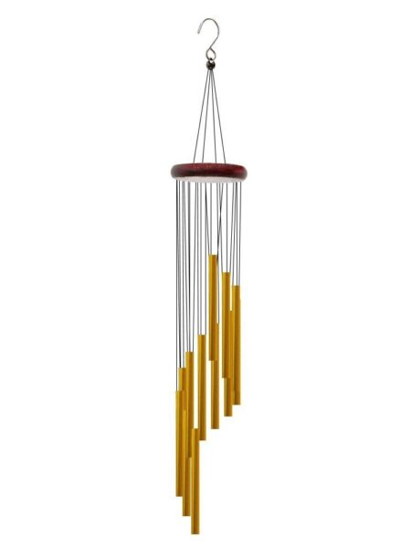 Classic 12-tube Creative Gift Decoration Outdoor Yard Exquisite Craftsmanship For Home Spiral Design Handmade Pendant Craft Wind Chime Garden Ornaments Bells