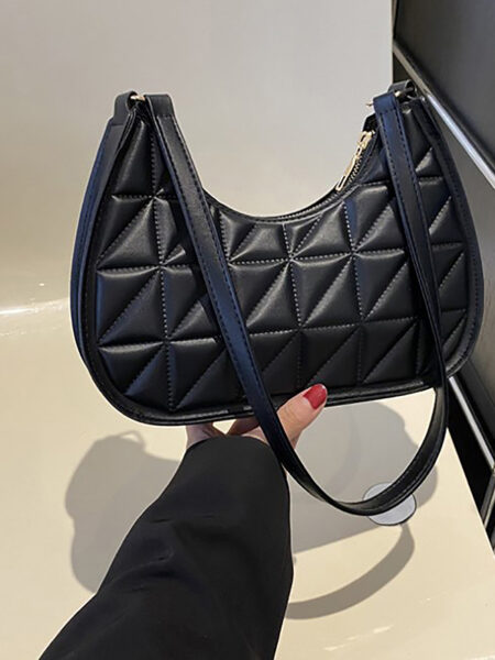 Solid Color Female Bags For Women Trend Pu Leather Underarm Handbags Travel Women's Bag Tote Shoulder Messenger Creek
