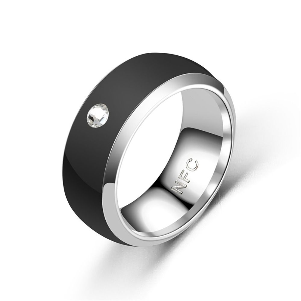 Special Design Stainless Steel NFC Smart Ring Multifunctional Magic Wear Finger Digital Ring Wearable Connect Waterproof NFC Finger Ring for Android Phone Beauty