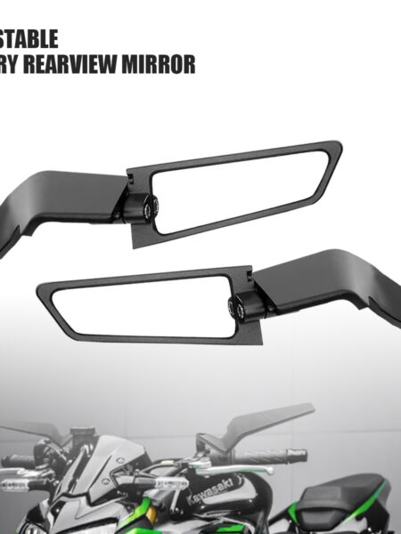 Motorcycle Accessories Mirrors Stealth Winglets Mirror To Rotate Adjustable Mirrors For YAMAHA MT 03 07 09 R1R3R7 XMAX KTM BMW