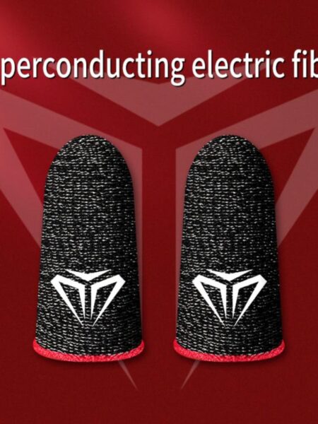 New 1Pair Gaming Finger Sleeve Breathable Fingertips For PUBG Mobile Games Fengshi