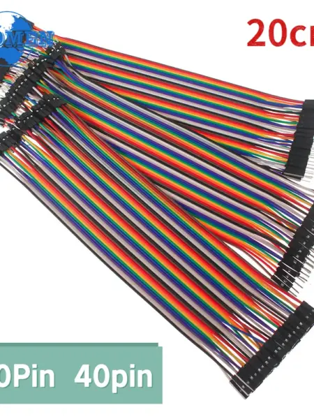 20pin/40pin Dupont Line 20cm Male To Male+Female To Male + Female To Female Jumper Wire Dupont Cable for Arduino DIY KIT