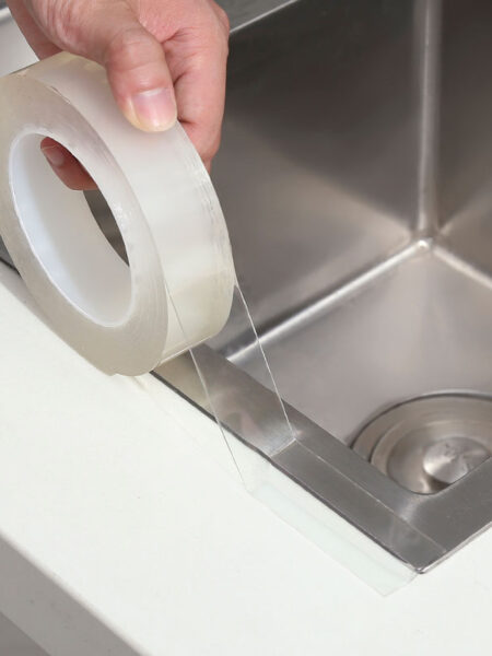 Waterproof Self-Adhesive Transparent Nano Tape Border for Bathroom Kitchen Sink Gap Toilet Corner Line Seal Strip Sticker Tape
