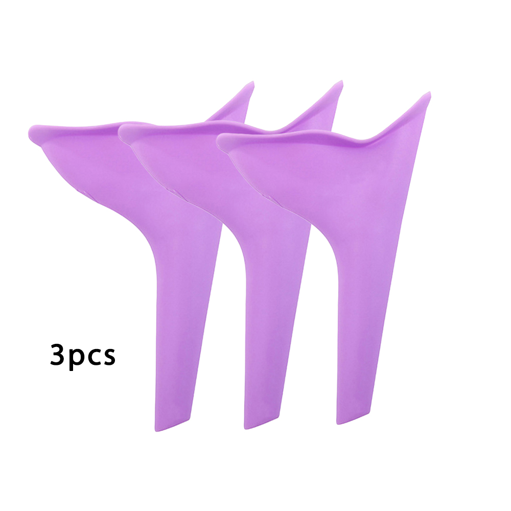 Women Urinal Outdoor Travel Camping Portable Female Urinal Soft Silicone / Disposable Paper Urination Device Stand Up & Pee GYH