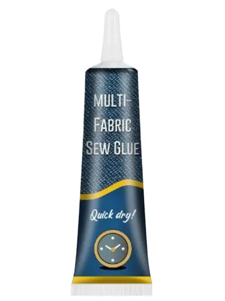 50ml Fabric Glue Quick Dry Fabric Patching Glue Versatile Fabric Repair Seam Adhesive Waterproof for Denim Repairing